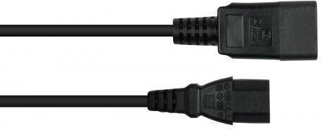 Καλώδιο Τροφοδοσίας Kabelmeister Cold Appliance Extension C20 To C13 Black 3m