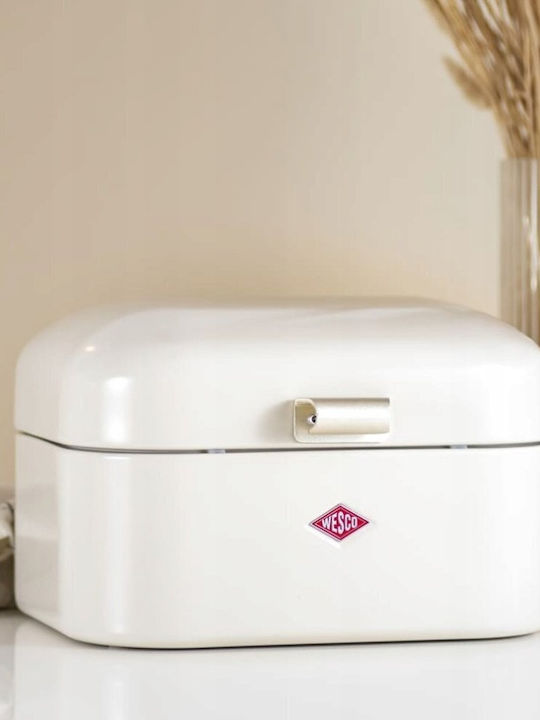 Wesco Bread Box Plastic Beige