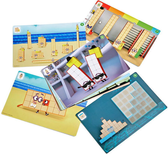 Hand2Mind Numberblocks Joc Educațional Litere și numere pentru 3+ ani Ani