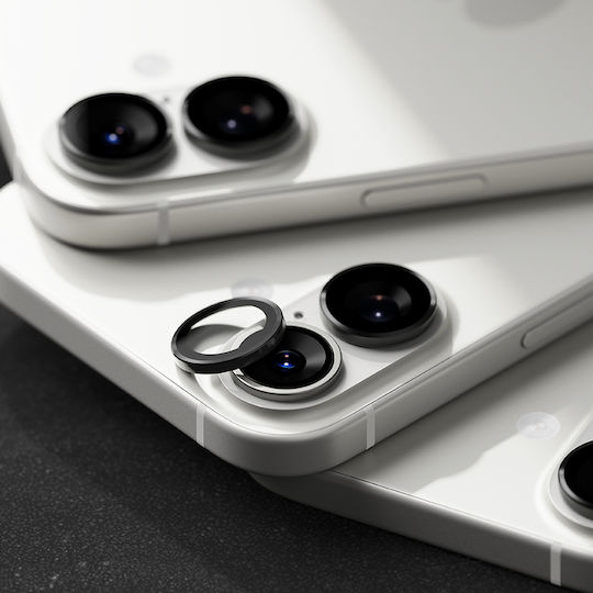 Ringke Протектор за Рамка на Камера 2 Броя iPhone 17 Черен