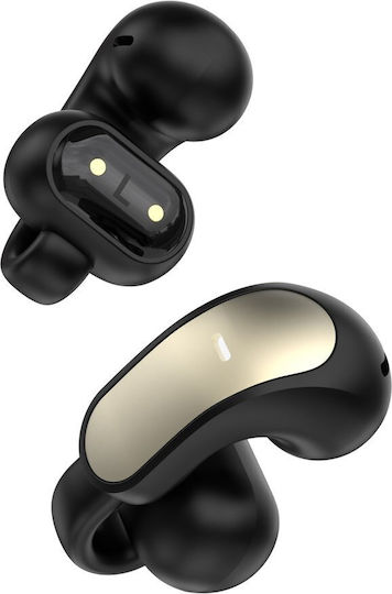 Dudao U20 Pro Open Ear Bluetooth Handsfree Ακουστικά με Θήκη Φόρτισης Μαύρα