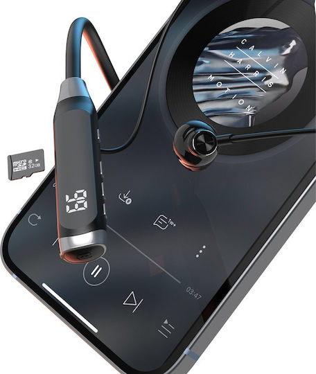Dudao U5 Max Earbud Bluetooth Handsfree Ακουστικά Μαύρα
