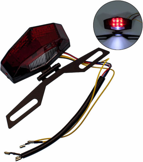 Rear Tail Light Flash Stop Running Rotating Base 12v 19 SMD IP66 HW-0324