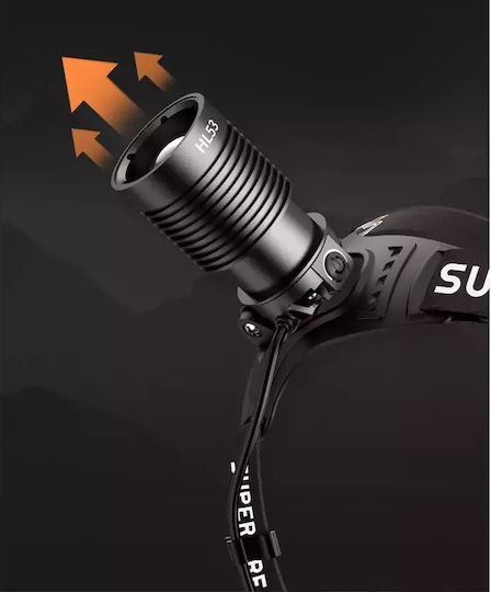 Supfire Lumină de lucru și de sit, cu baterie Lanternă Frontală LED cu Luminozitate Maximă 180lm