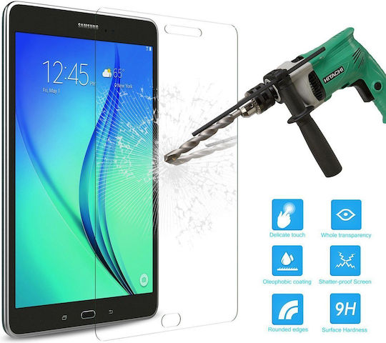 10D 0.3mm Vollflächig gehärtetes Glas (Galaxy Tab A 10.5 2018) Schwarz