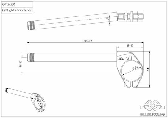 Gilles Tooling Clip Ons Gpl2-530