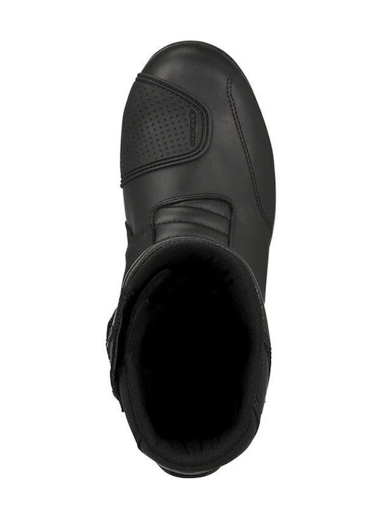 Alpinestars Web Ανδρικές Μπότες Μηχανής Δερμάτινες Gore-Tex Μαύρες