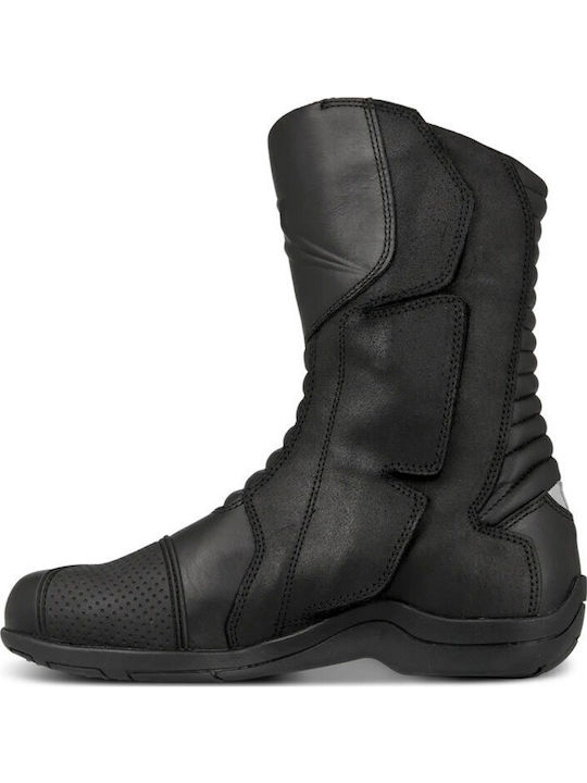 Alpinestars Web Ανδρικές Μπότες Μηχανής Δερμάτινες Gore-Tex Μαύρες