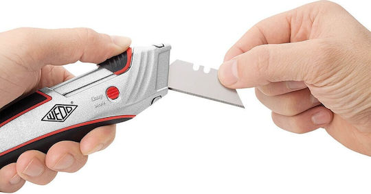 Wedo Cutter Safety Cutting Knife Profi Incl 5 Replacement Blades Black