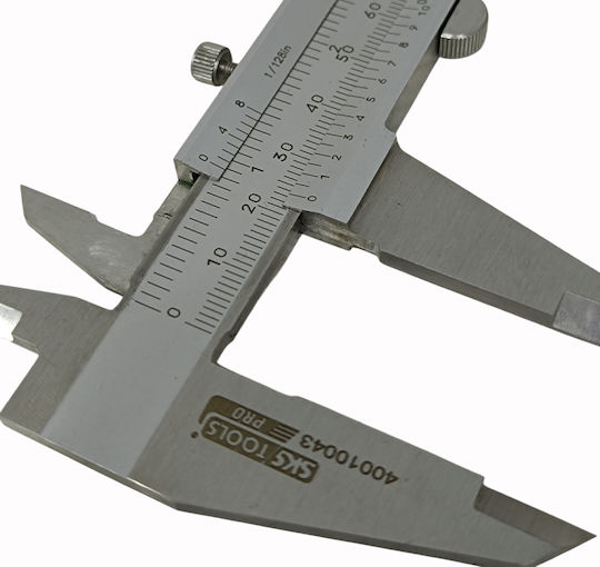 SKS Tools 40010043 Αναλογικό Παχύμετρο με Εύρος Μέτρησης έως 0 - 200mm
