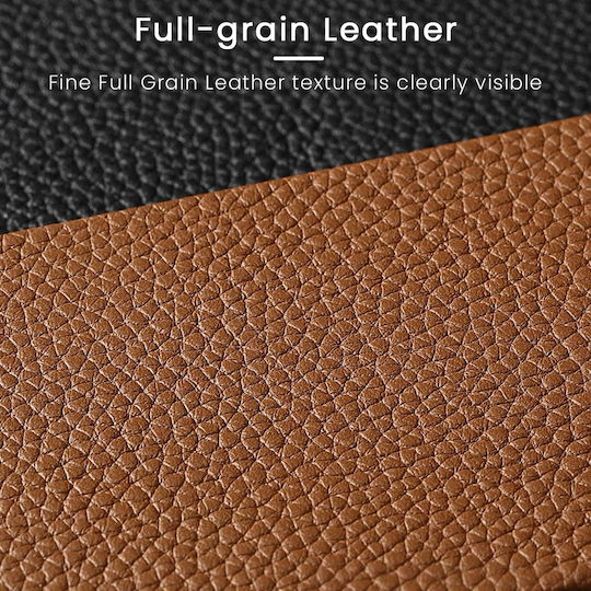 Autoaufkleber Muster Leder Maschine Schneide Film Handy Schutzmaßnahme Rückseite Leder 190*120mm Grau