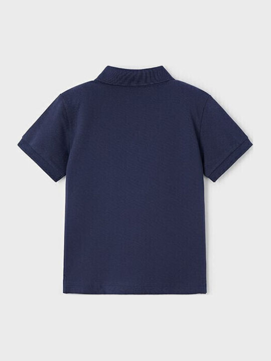 Παιδικό Polo Κοντομάνικο Μπλε Basic