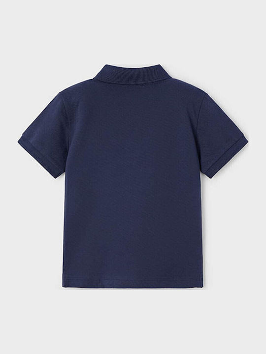 Παιδικό Polo Κοντομάνικο Μπλε Basic