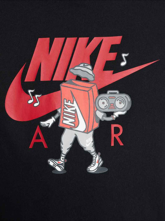 Παιδικό T-shirt Μαύρο Sportswear