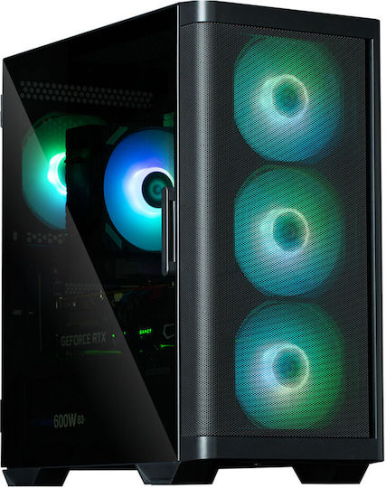 Zalman M4 Gaming Mini tower Carcasă Calculator cu Fereastră Laterală Negru