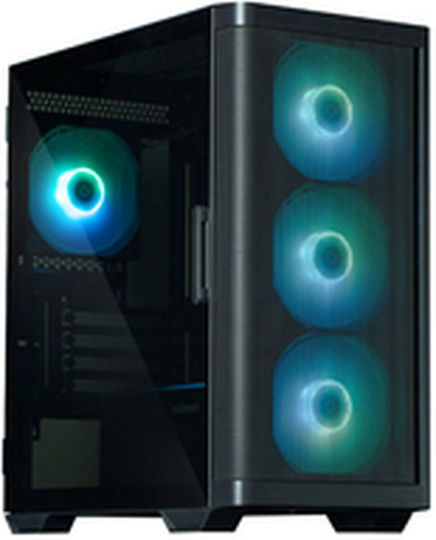 Zalman M4 Gaming Mini tower Carcasă Calculator cu Fereastră Laterală Negru