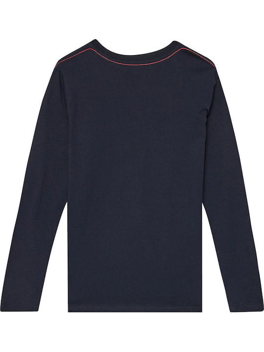 Kids' Shirt Long Sleeve Blue