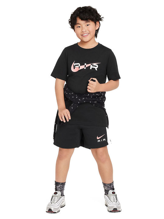 Kinder-T-Shirt Schwarz AIR