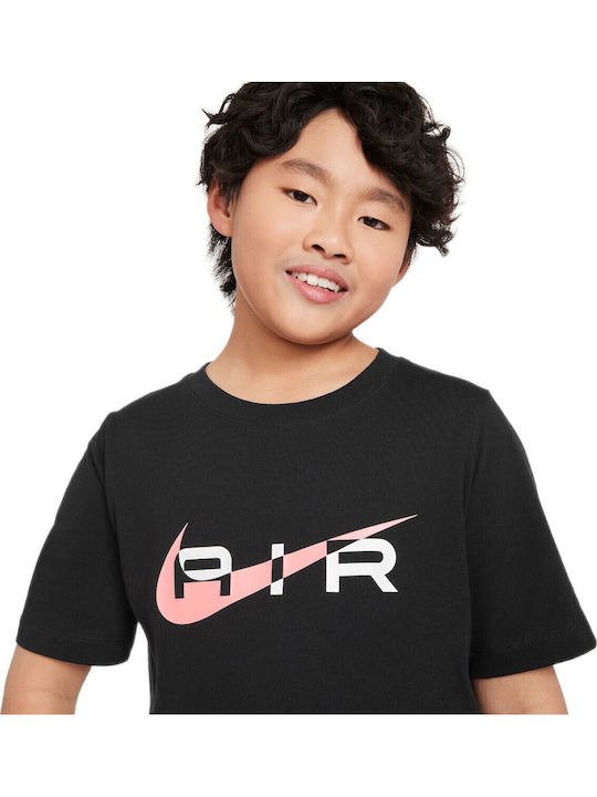 Kinder-T-Shirt Schwarz AIR