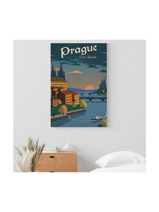 Poster Prag Typografisch 30x40
