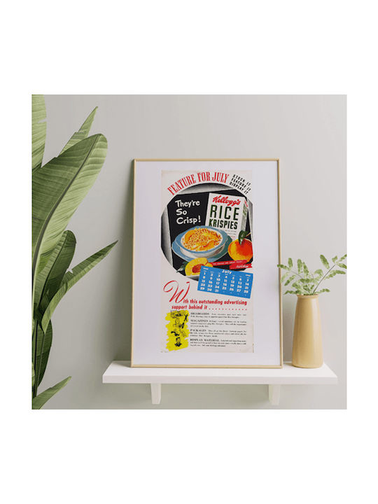 Плакат Kellogg's Magic Paper 30x40