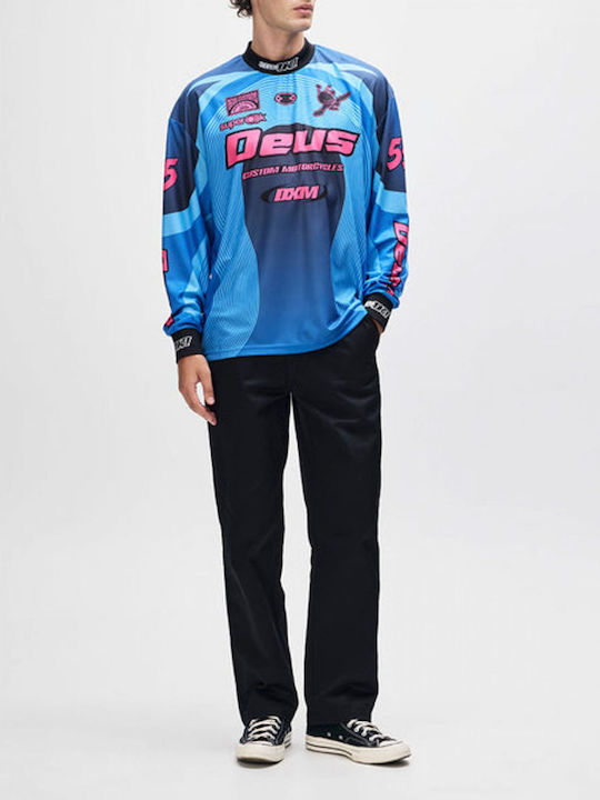 Moto T-shirt Blue Electric Blue