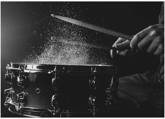 Leinwand Drums Music 50×75