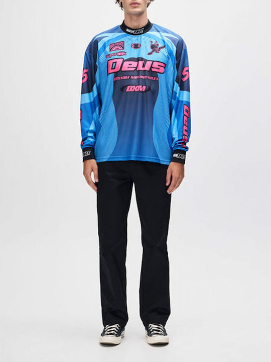 Moto T-shirt Blue Electric Blue