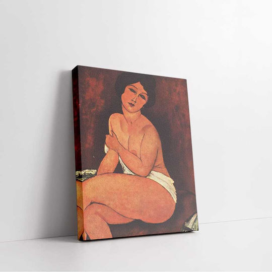 Καμβάς Amedeo Modigliani Καθισμένη Γυμνή Ντιβάνι 100x160 Καμβάς Amedeo Modigliani Καθισμένη Γυμνή Ντιβάνι 100x160