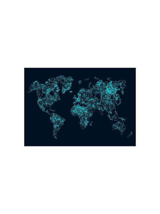 Καμβάς Network Map 75χ100