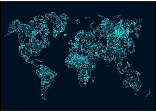 Καμβάς Network Map 75χ100