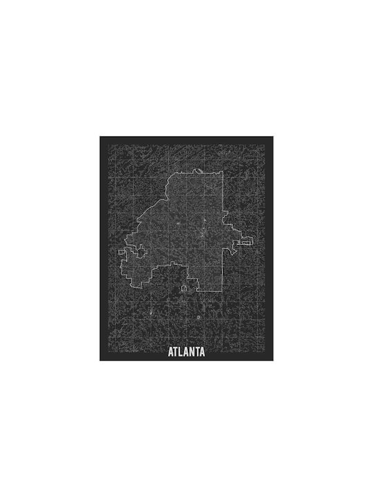 Καμβάς Atlanta Χάρτη 100χ150