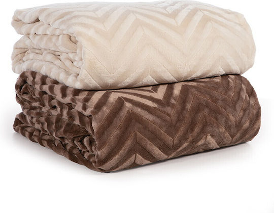 Nef-Nef Homeware Duvet Cover Set Queen with 2 Pillowcases 240x220 Carmen Ecru