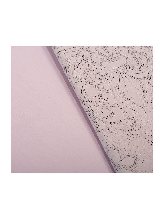 Dimcol Duvet Cover Cotton Single 160x240 Artemis 706 706 Light Purple