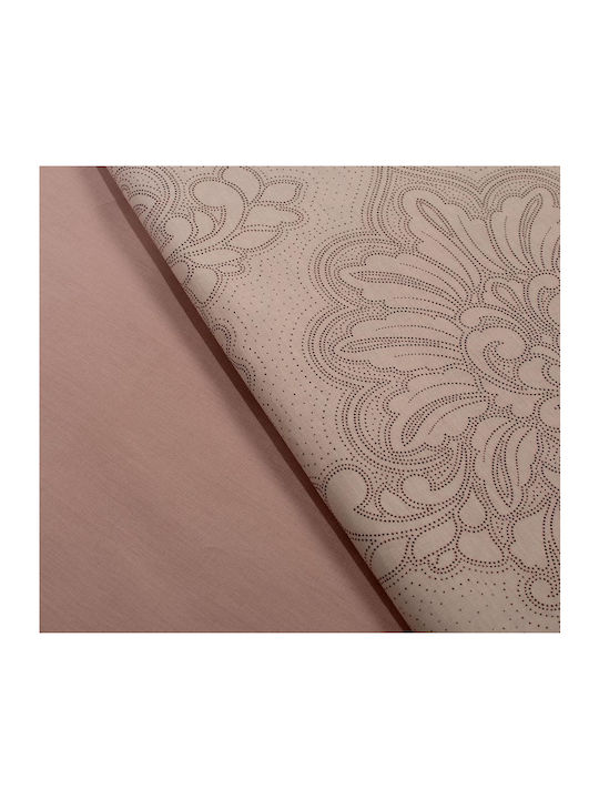 Dimcol Duvet Cover Cotton Single 160x240 Artemis 703 703 Dusty Rose