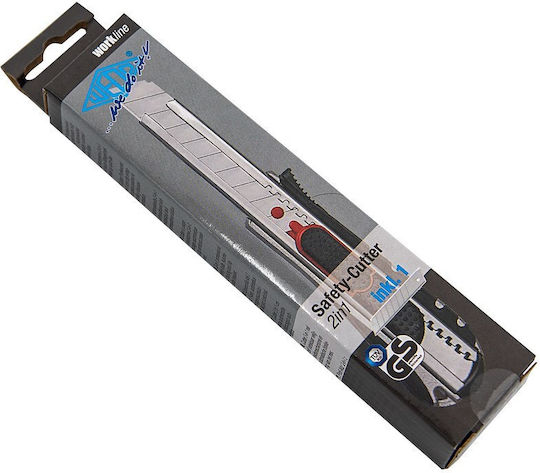 WeDo Κοπίδι Φαλτσέτα με Πλάτος Λάμας 18mm Μαύρο