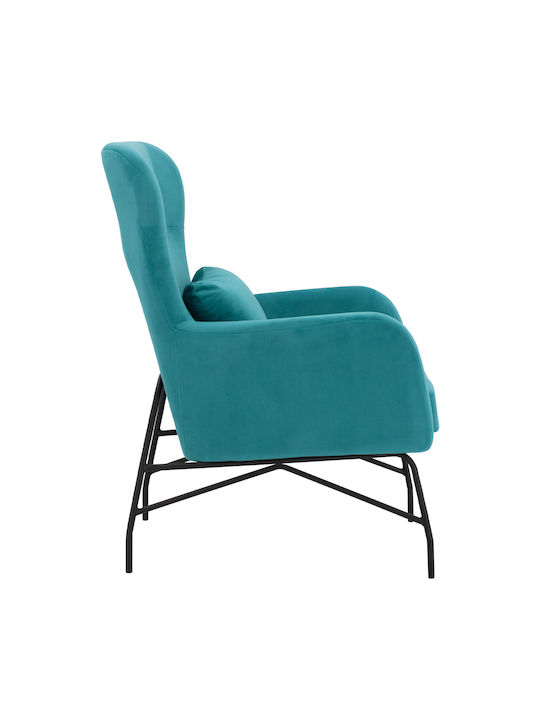 Dania Bergère Turquoise 67x80x102cm