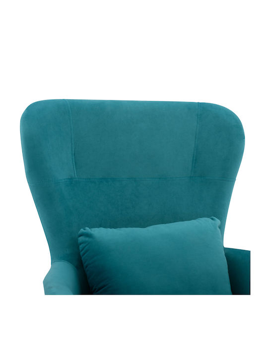 Dania Bergère Turquoise 67x80x102cm