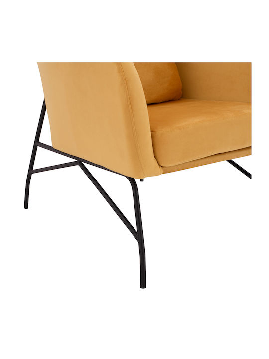 Dania Bergère Gold 67x80x102cm