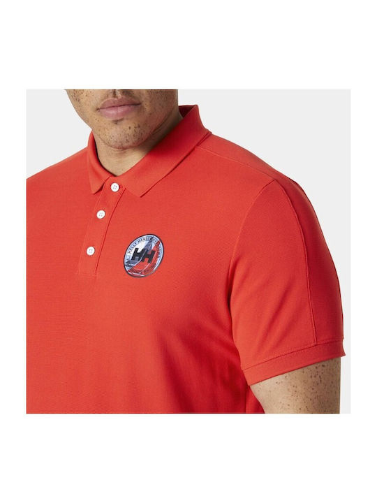 Hp Race 2.0 Polo Athletic Short Sleeve Red Men's Blouse