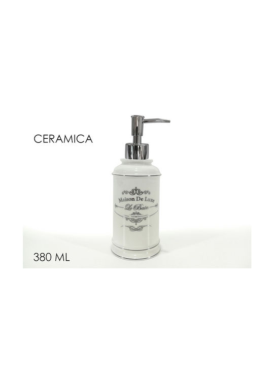 ArteLibre Le Bain Dispenser Ceramic White 380ml