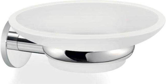 Sanco Twist A3-14302 Metallic Soap Dish Wall Mounted Silver