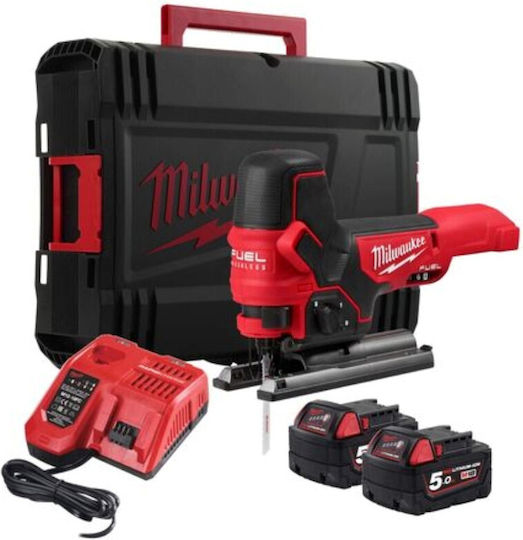 Milwaukee M18 FBJS-502X Пъзел 18V 2x5Ah Безчетков