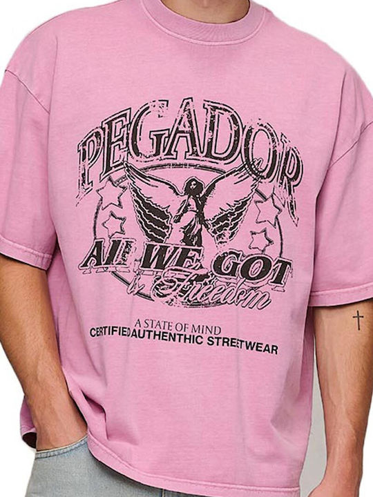 T-shirt Vintage Rust Pink