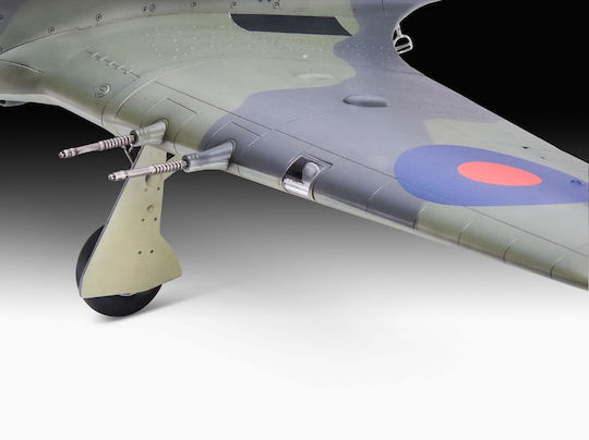 Assembly Model Revell Fighter Hawker Sea Hurricane Mk.iic 162 Pieces