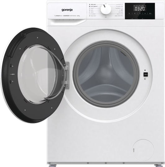 Gorenje Πλυντήριο Ρούχων 7kg 1200 Στροφών WNGPI72SBS