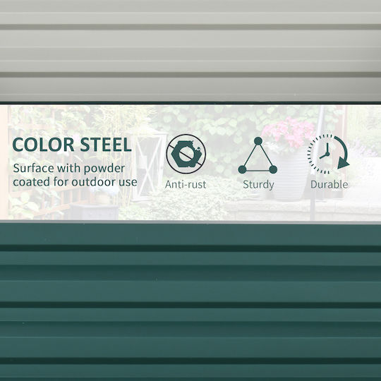 Outsunny Garden Fencing Material 1pcs Green