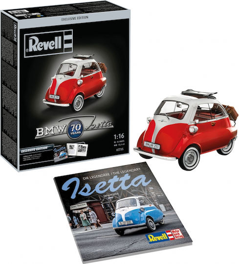Сглобяем Модел Revell BMW Isetta 250 Автомобил Ексклузивно 70-годишно Издание 94 Части
