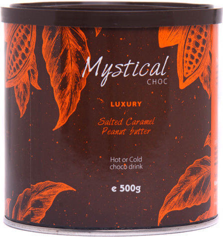 Mystical Шоколад с Солен карамел и фъстъчено масло в Прах 500гр