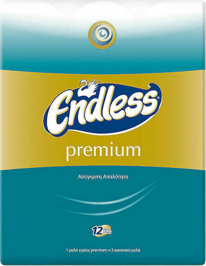 Endless Premium Χαρτί Υγείας 12 Ρολά (190gr/Ρολό)